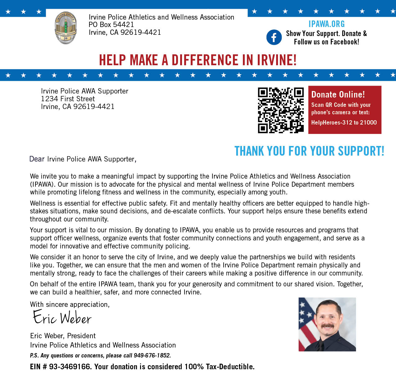 Donation Letter